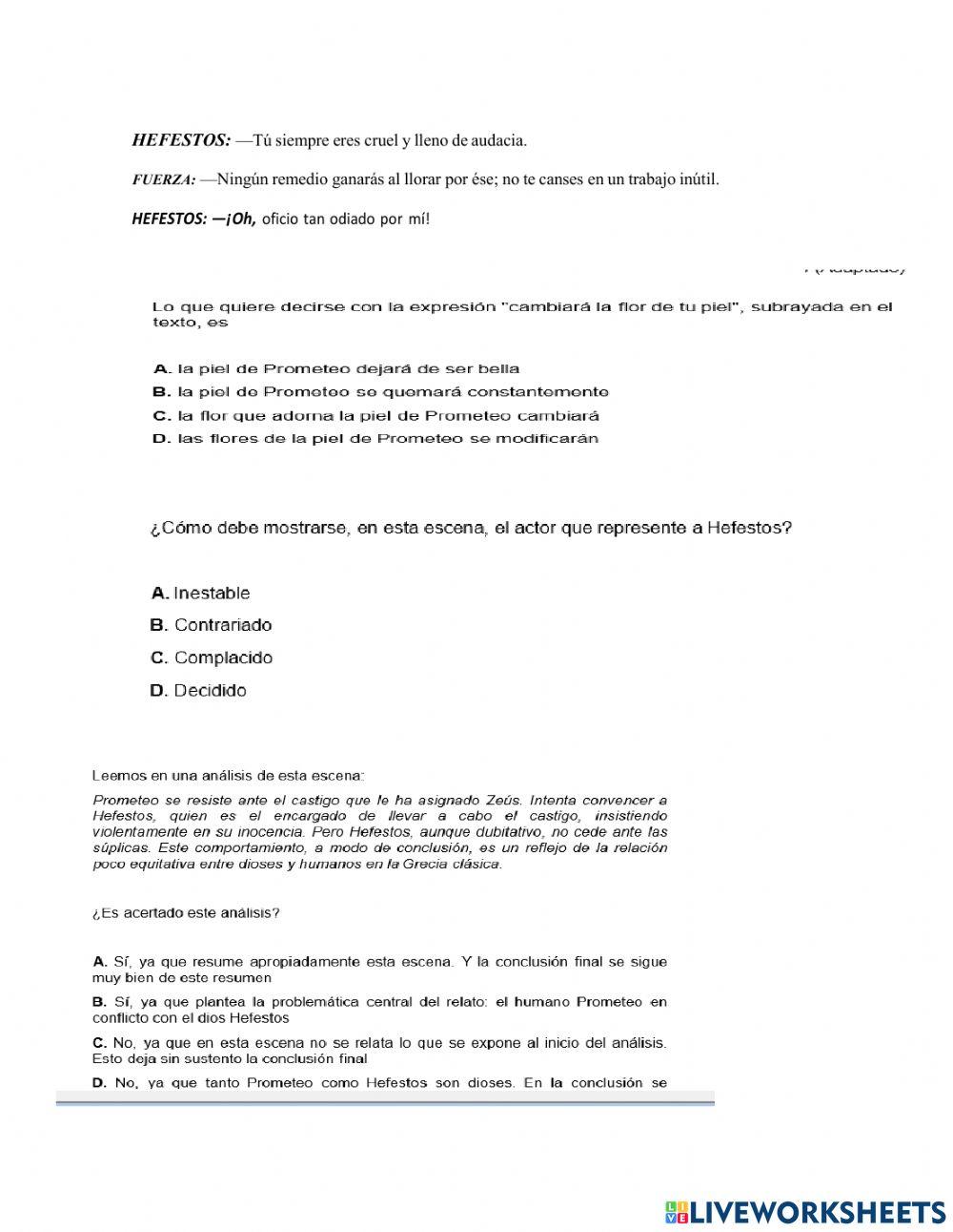 Comprensión lectora