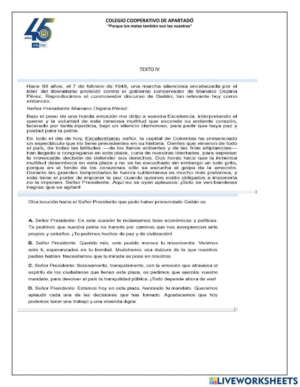 Comprensión lectora