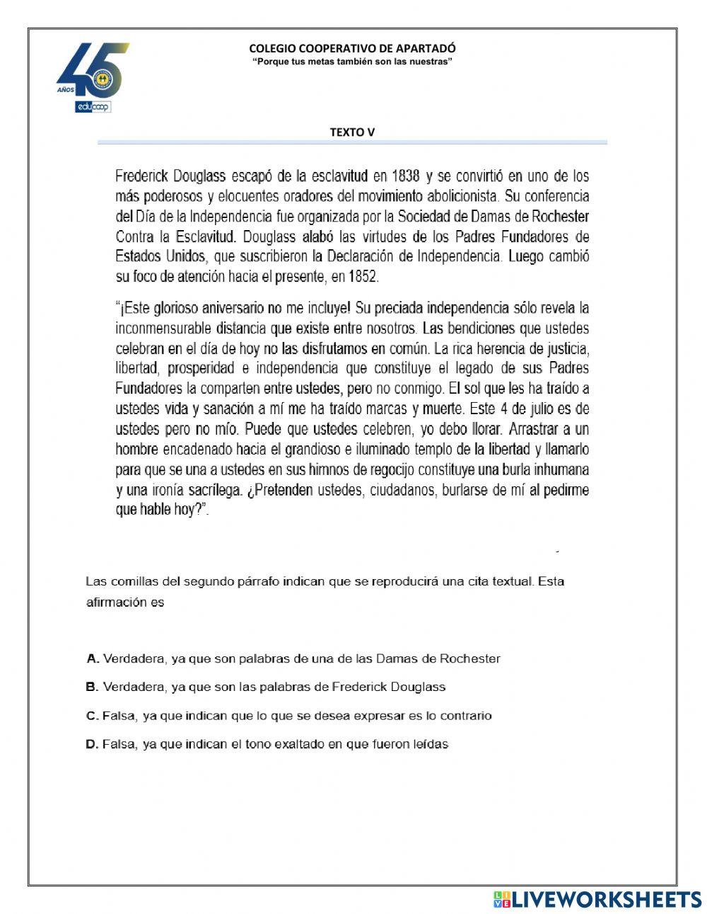 Comprensión lectora