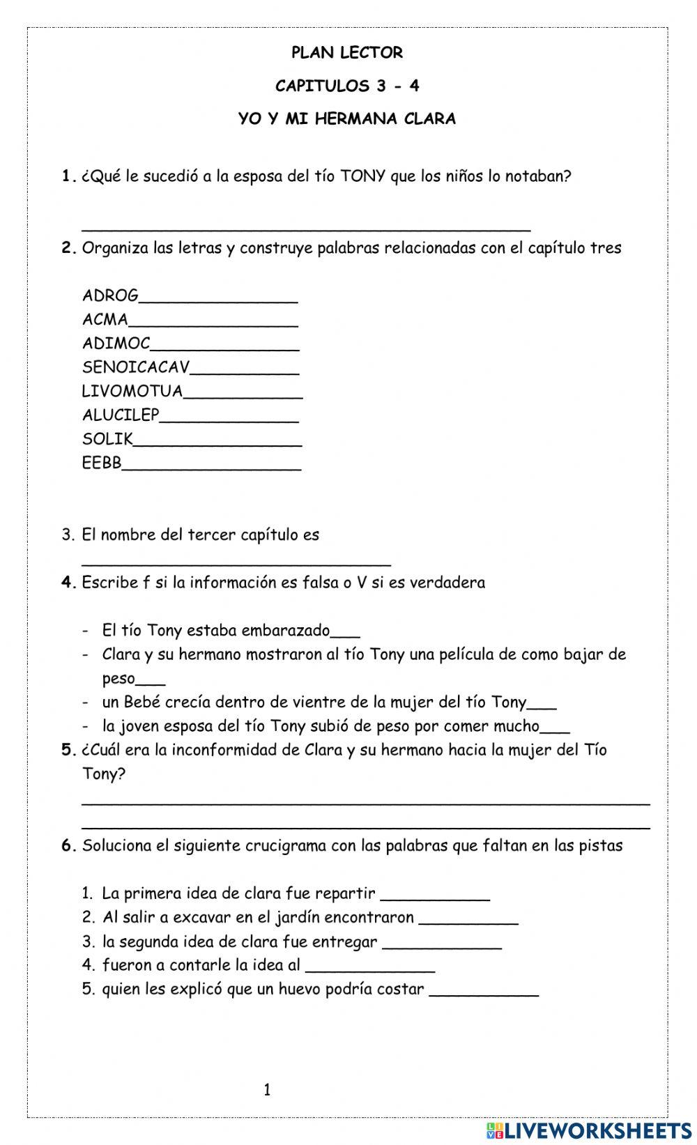 Yo y mi hermana clara 2°