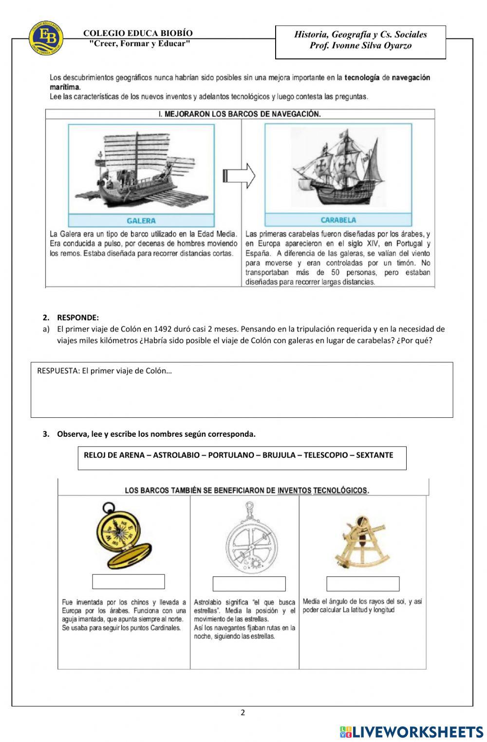 Avances de Navegación