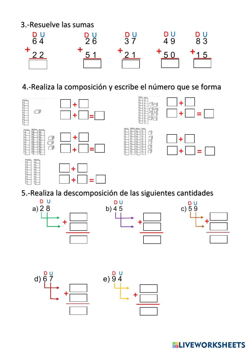 Evaluación de matemáticas