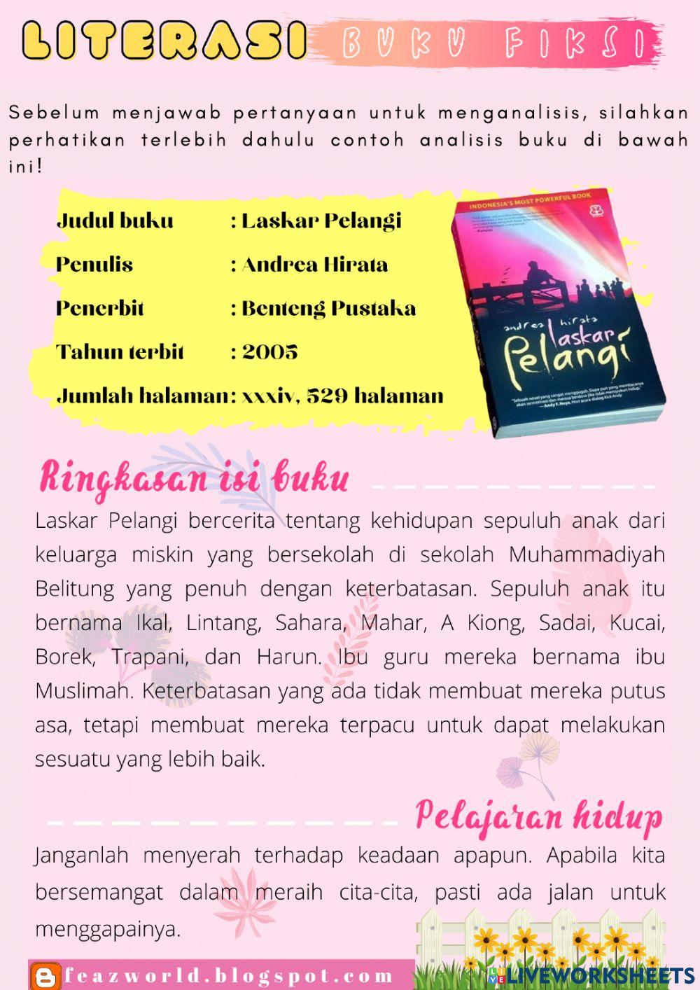 Literasi Buku Fiksi