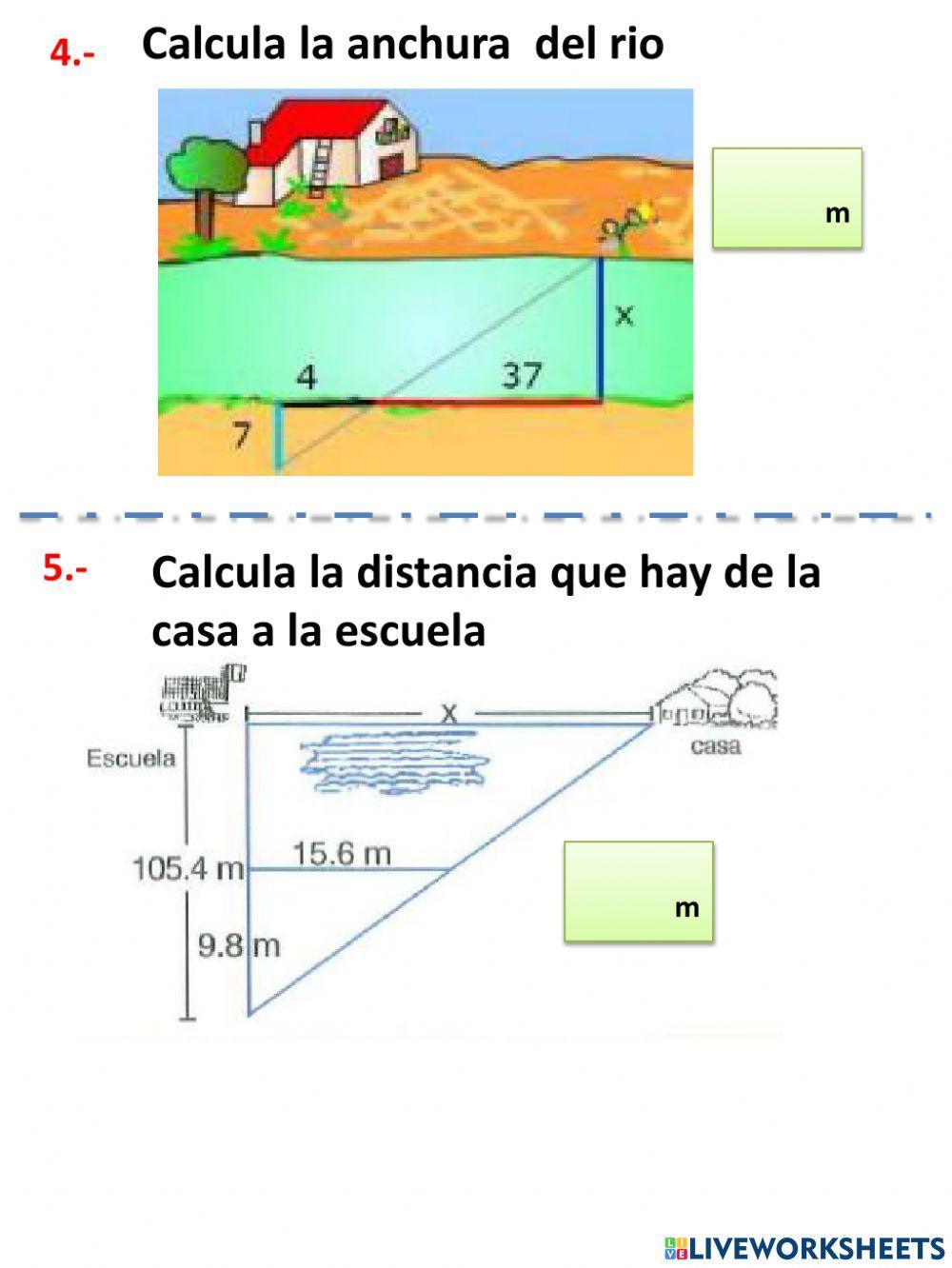 Semejanza de triangulos