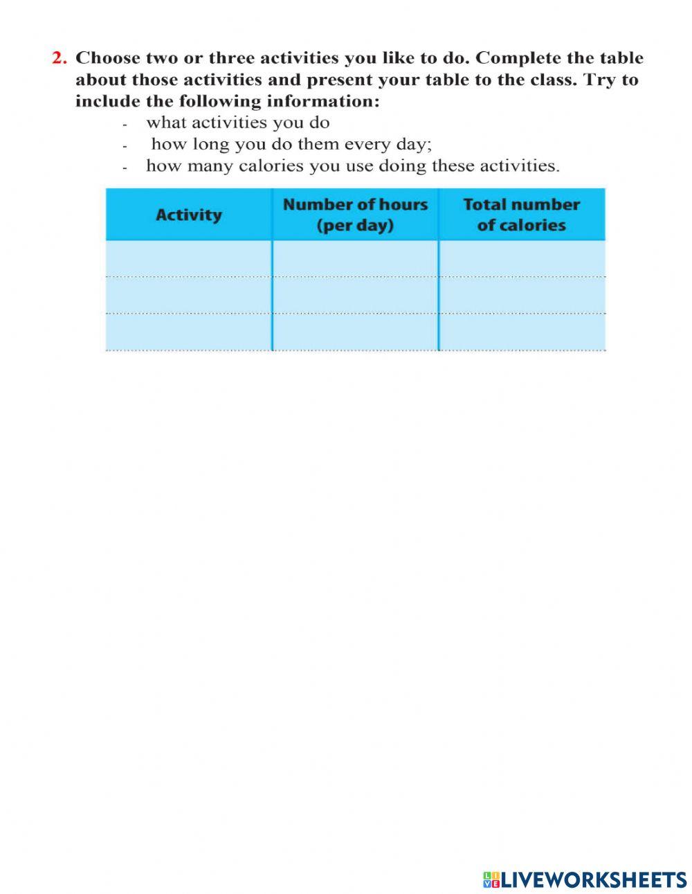 Things And Calories 974692 Mistif Live Worksheets things-and-calories-974692-mistif-live-worksheets