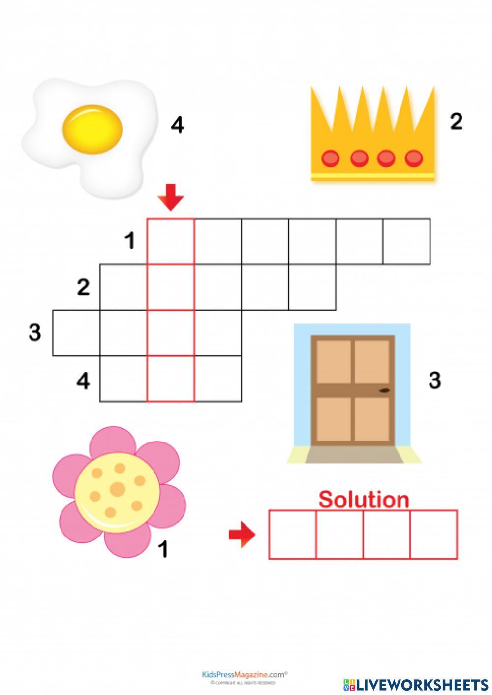 Easy Crossword Puzzles