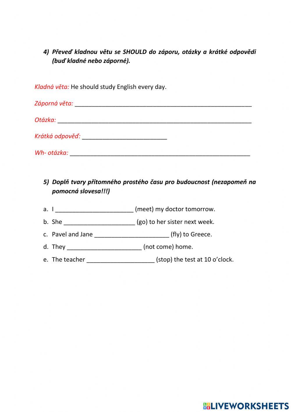 Discover 2 - opakování lekce 8