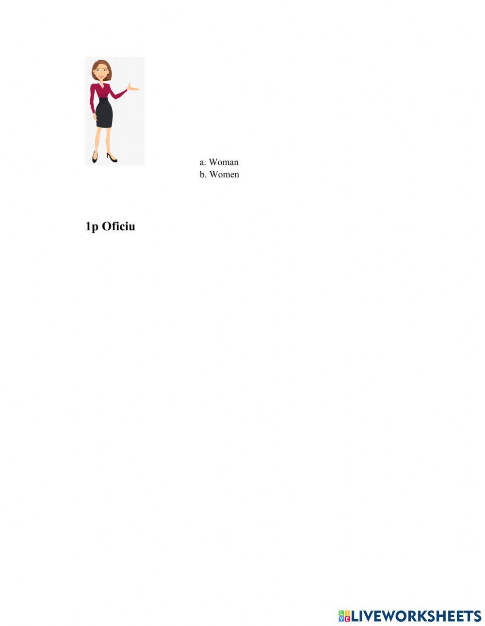 Singular&Plural Nouns