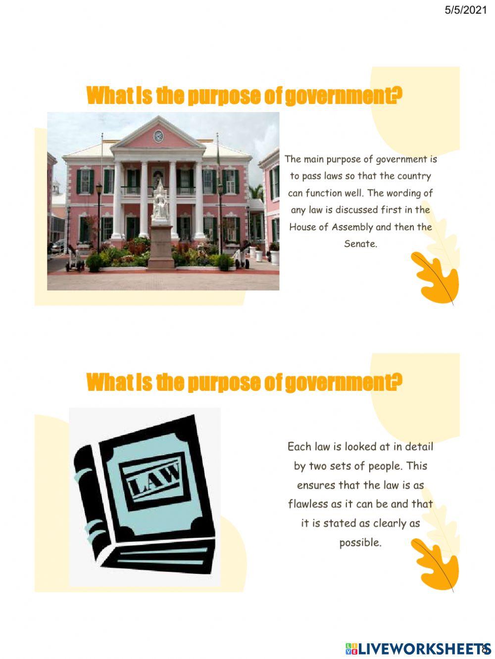 Our Government Since Independence