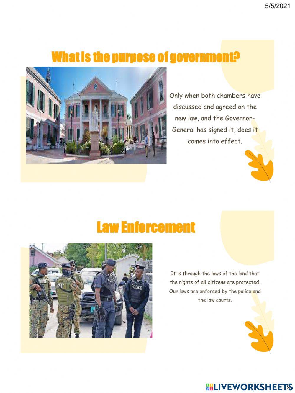 Our Government Since Independence