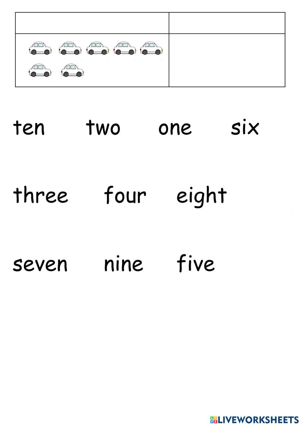 Number and Number Names
