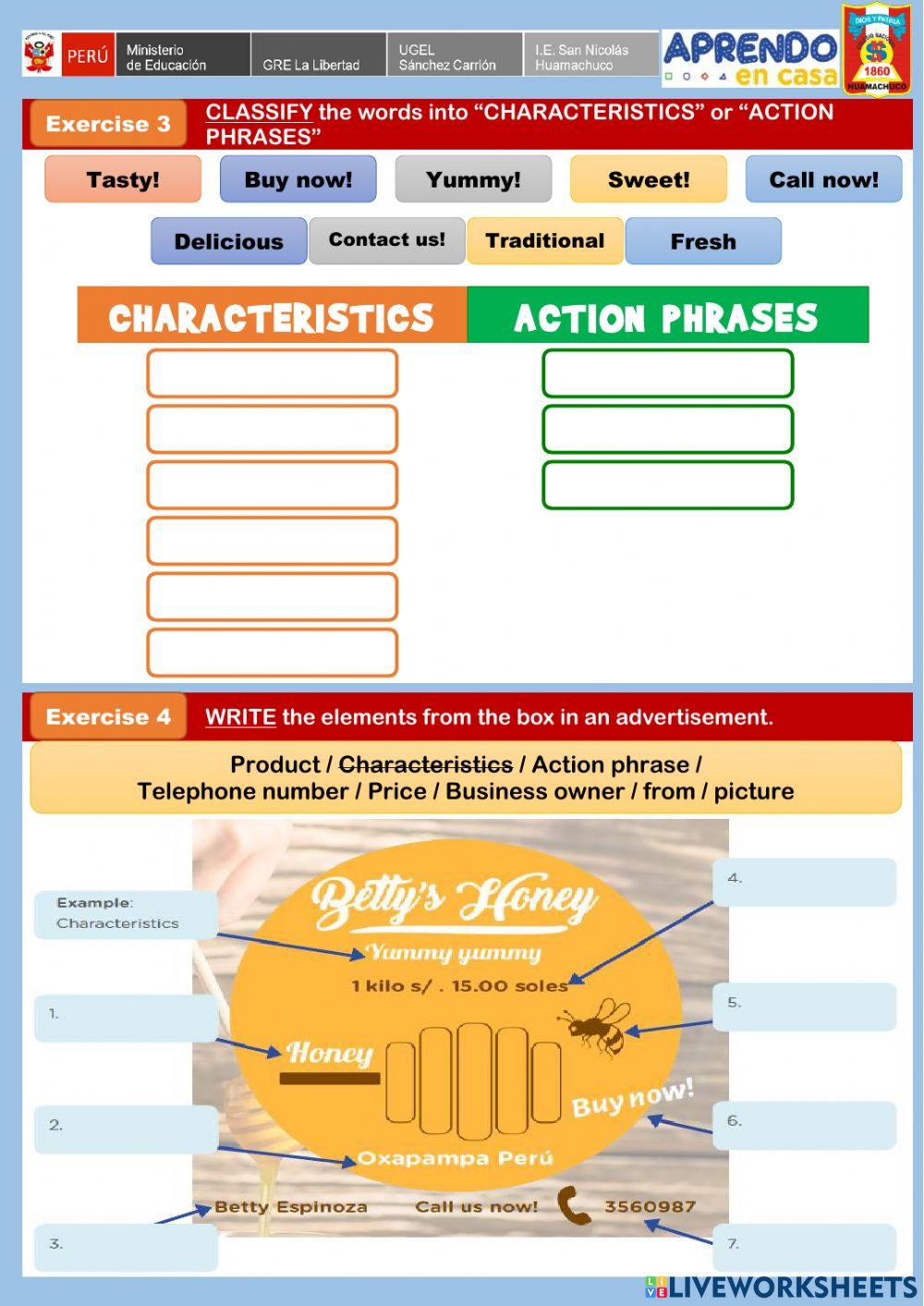 Week 8 - PRE A1 - Experience 2 - Activity 2. Home business
