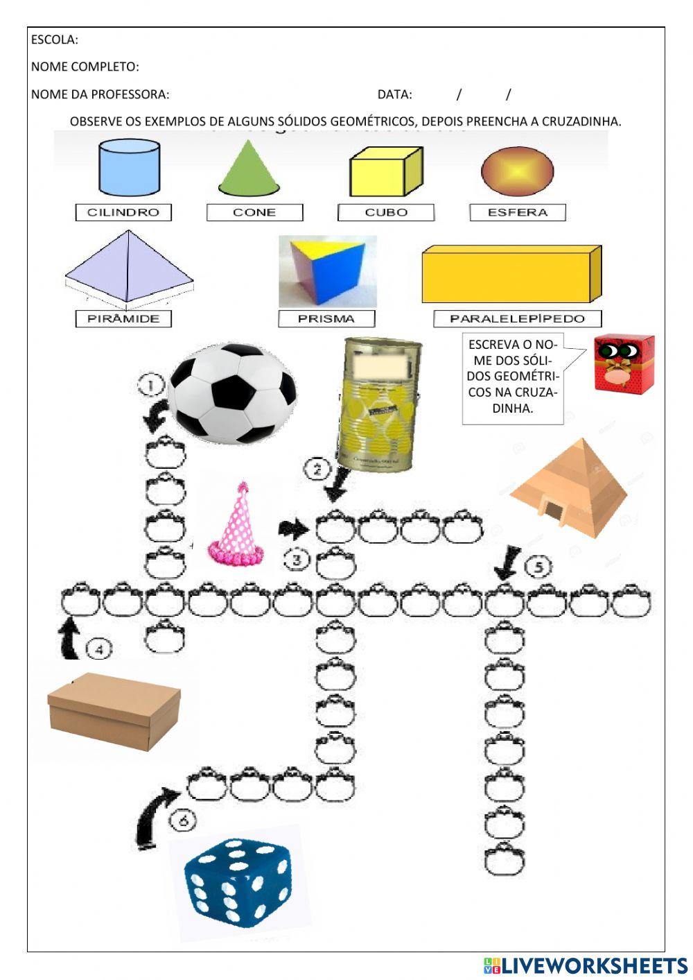 Sólidos Geométricos