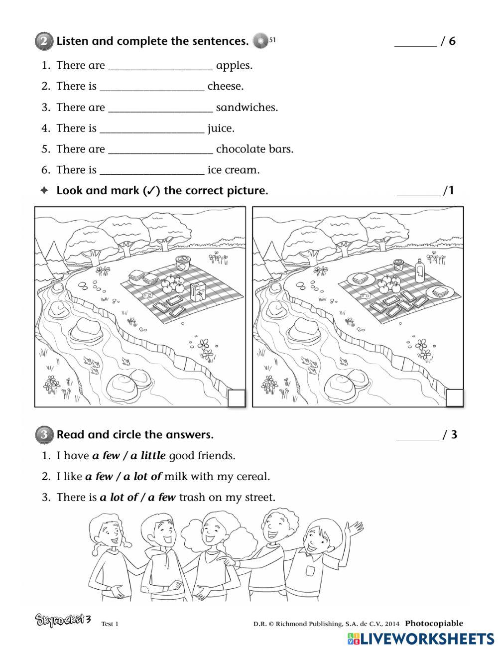 Elementary 3- Review Unit 1