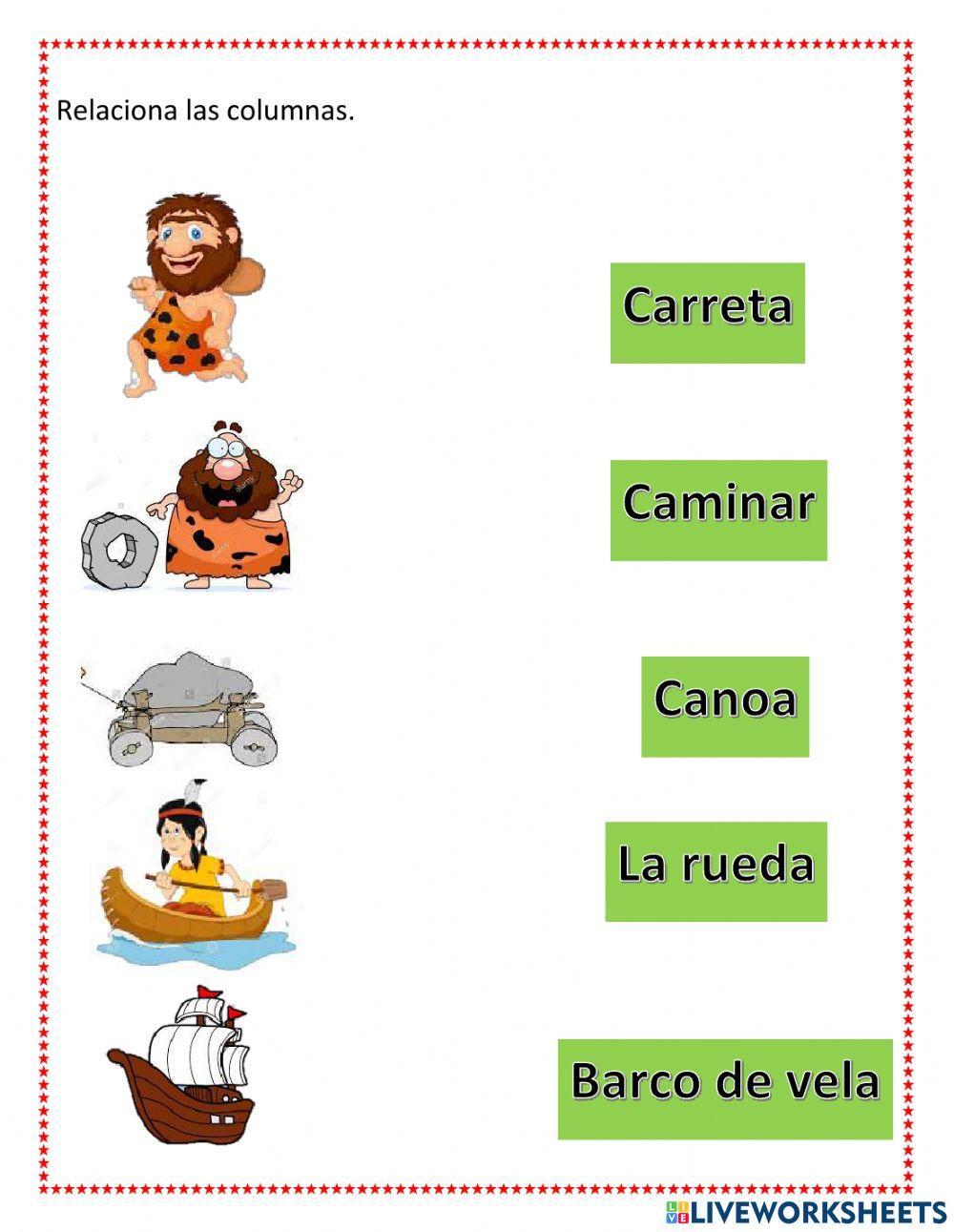 Primeros medios de transporte