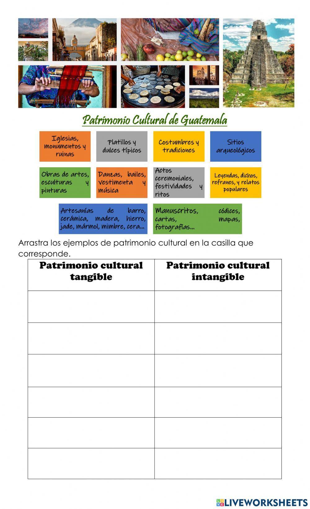 Patrimonio cultural de guatemala