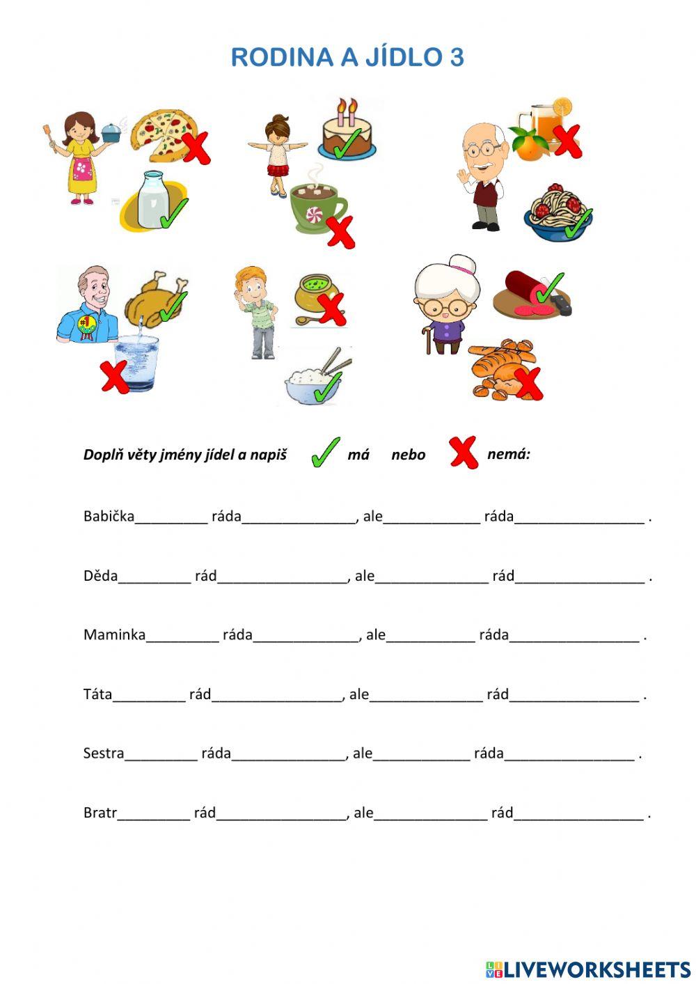 Rodina a jidlo 3
