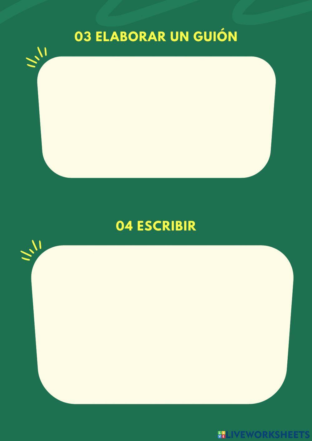 Exposición oral sobre un familiar