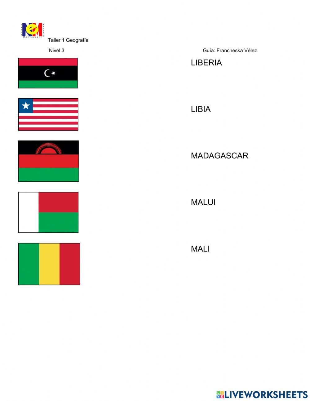Banderas Africa