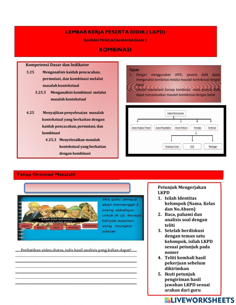 Lkpd kombinasi