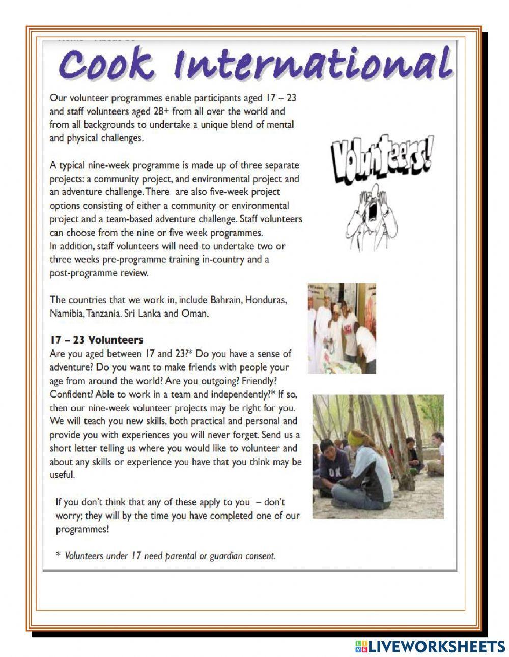 Charitable organization