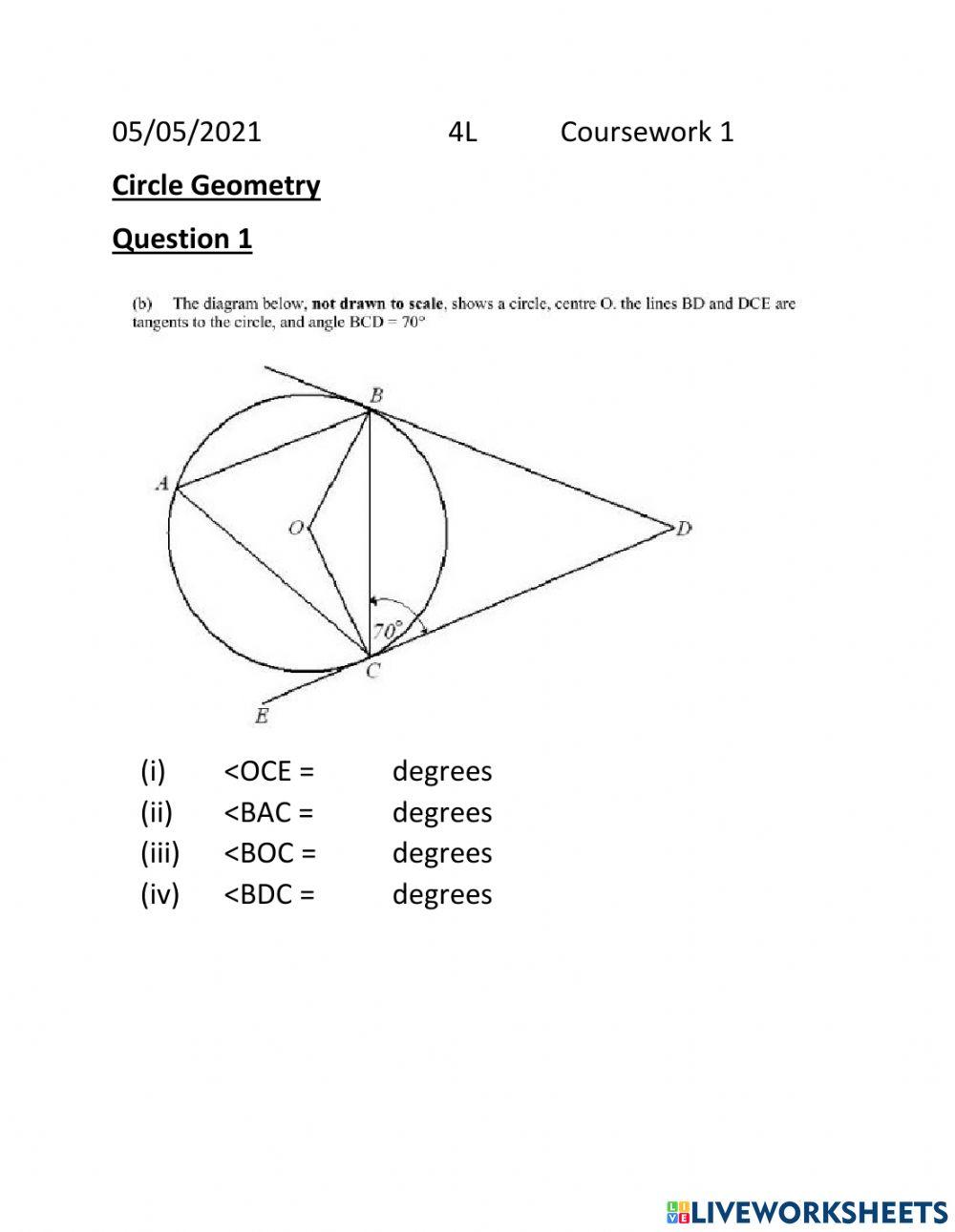 Circle Geometry