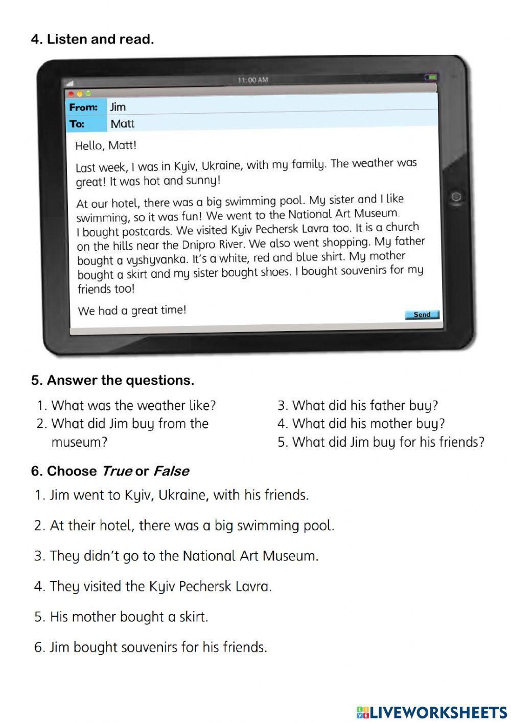 Smart Junior 3. Module 8. Smart world 4. Holidays in Kyiv