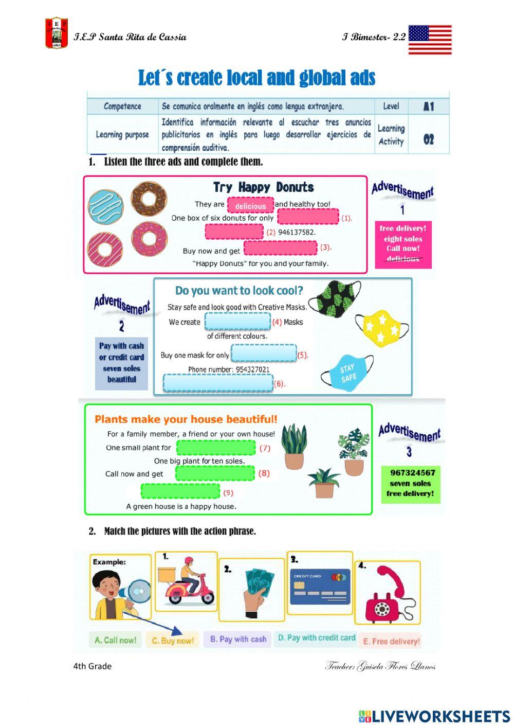Let-s Create a local and global ads