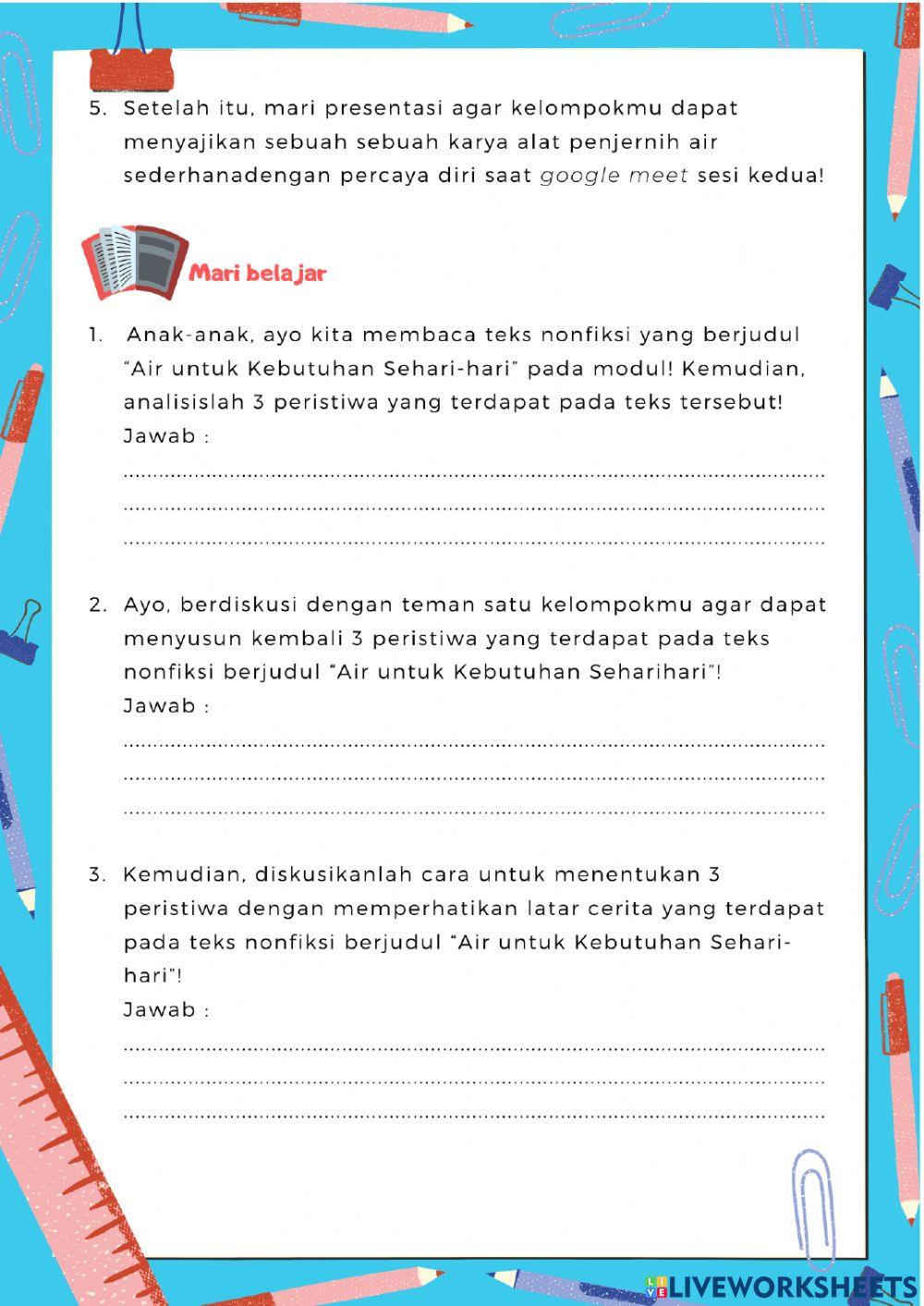 Kelas 5 T8 ST3 PB1 Ok