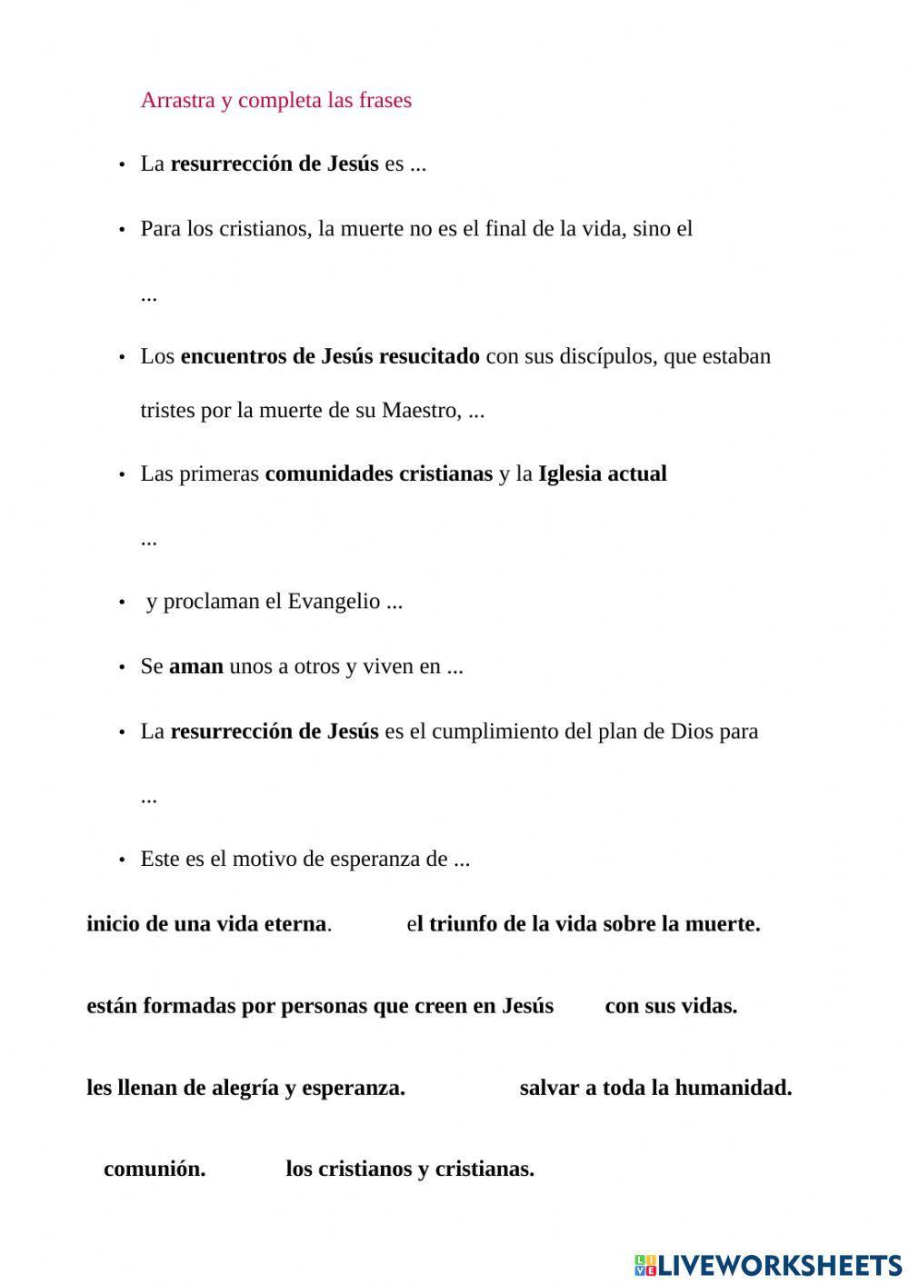 La resurrección de Jesús