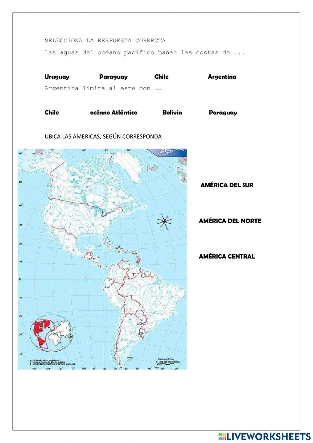 El continente americano