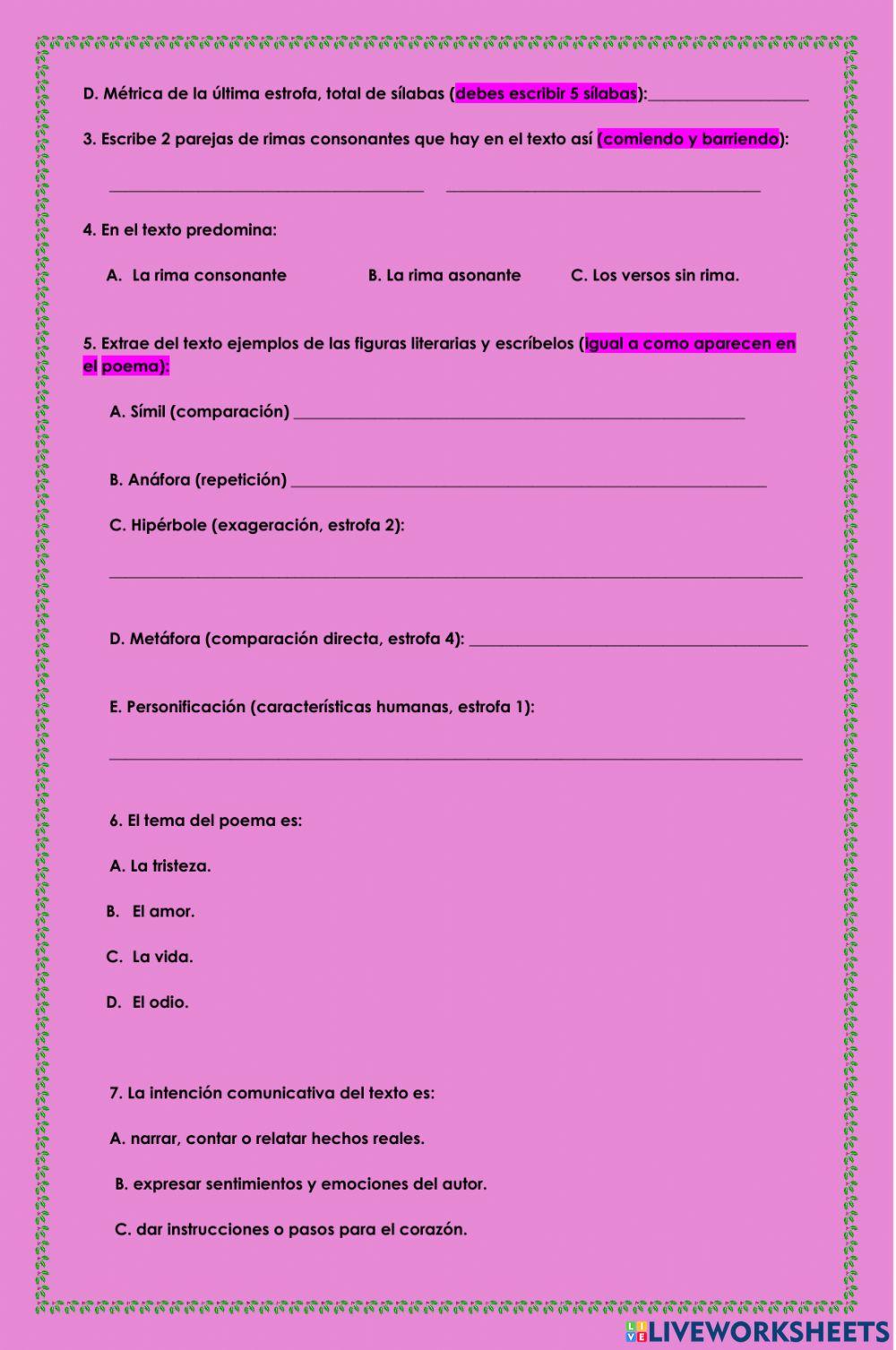 Taller de análisis literario