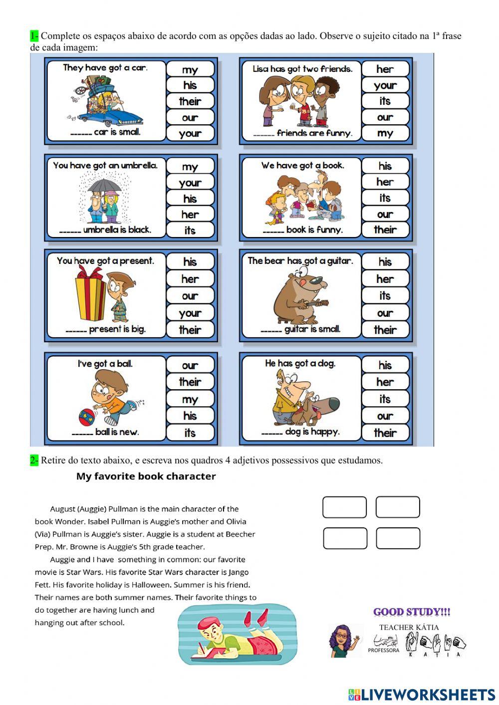 6° ano - INGLÊS - 06-05-21