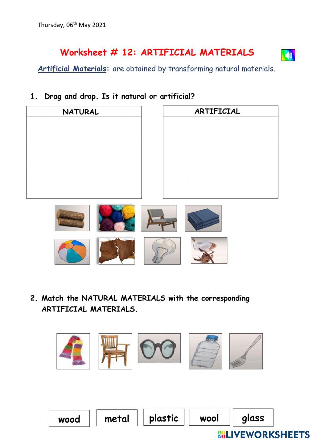 Artificial Materials