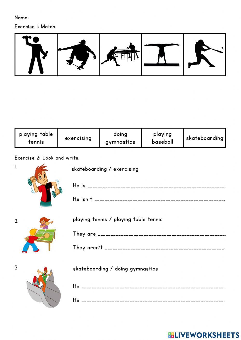 Negative statements in Simple Present Tense