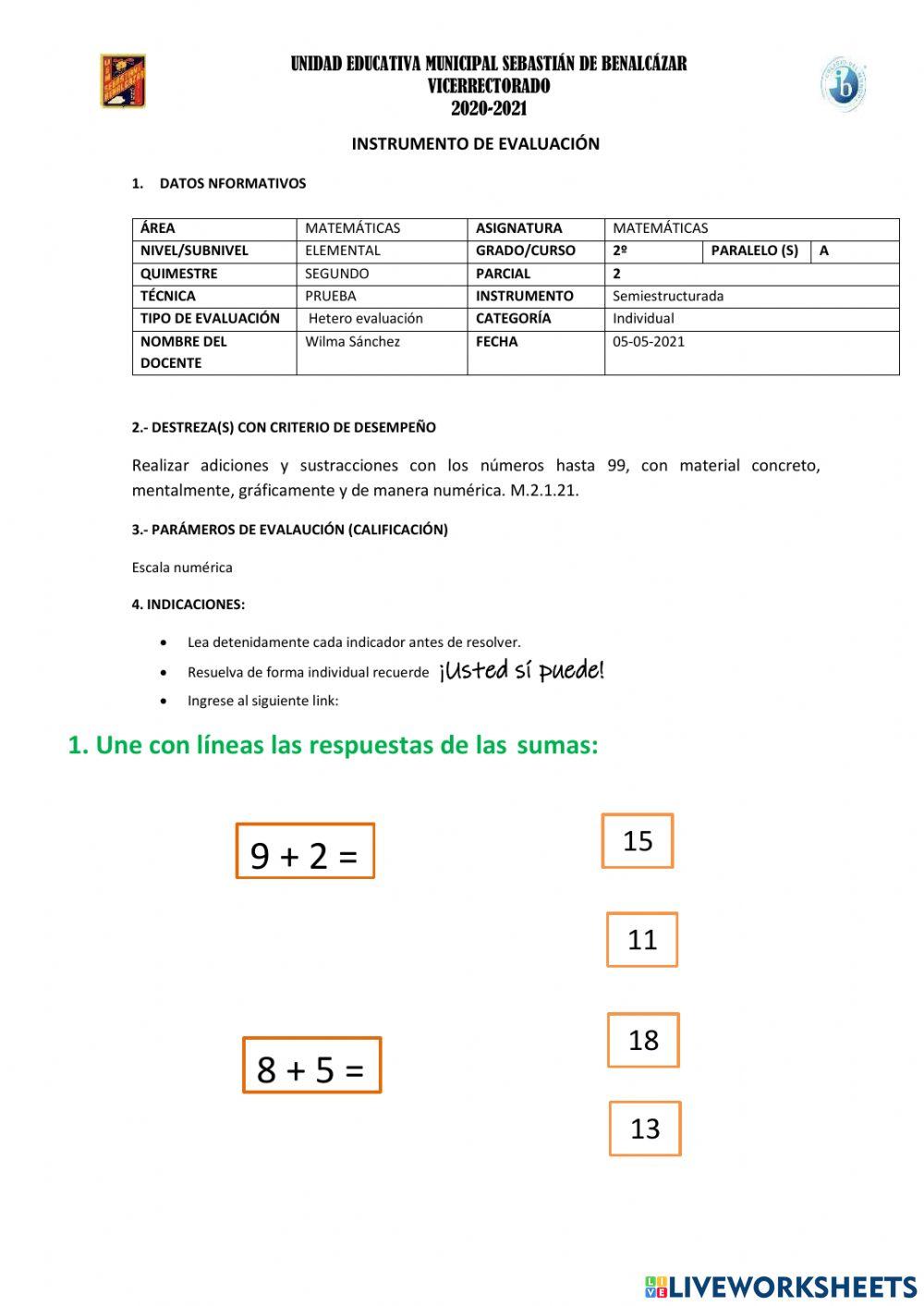 Compruebo mis saberes