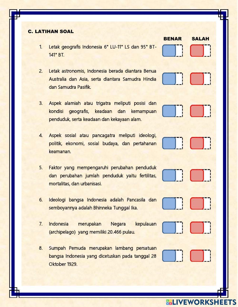 Wawasan Nusantara dalam konteks NKRI