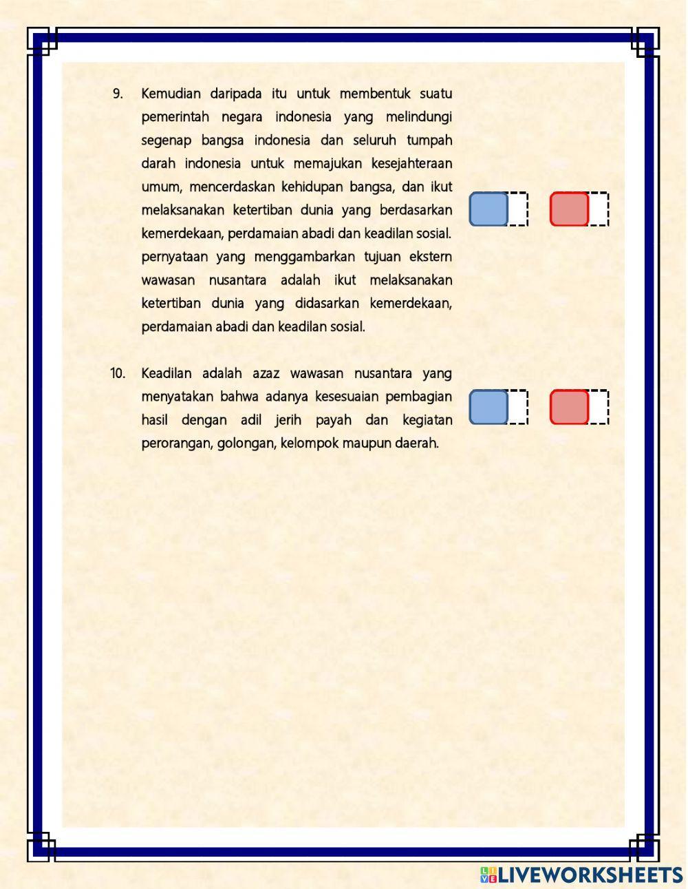 Wawasan Nusantara dalam konteks NKRI