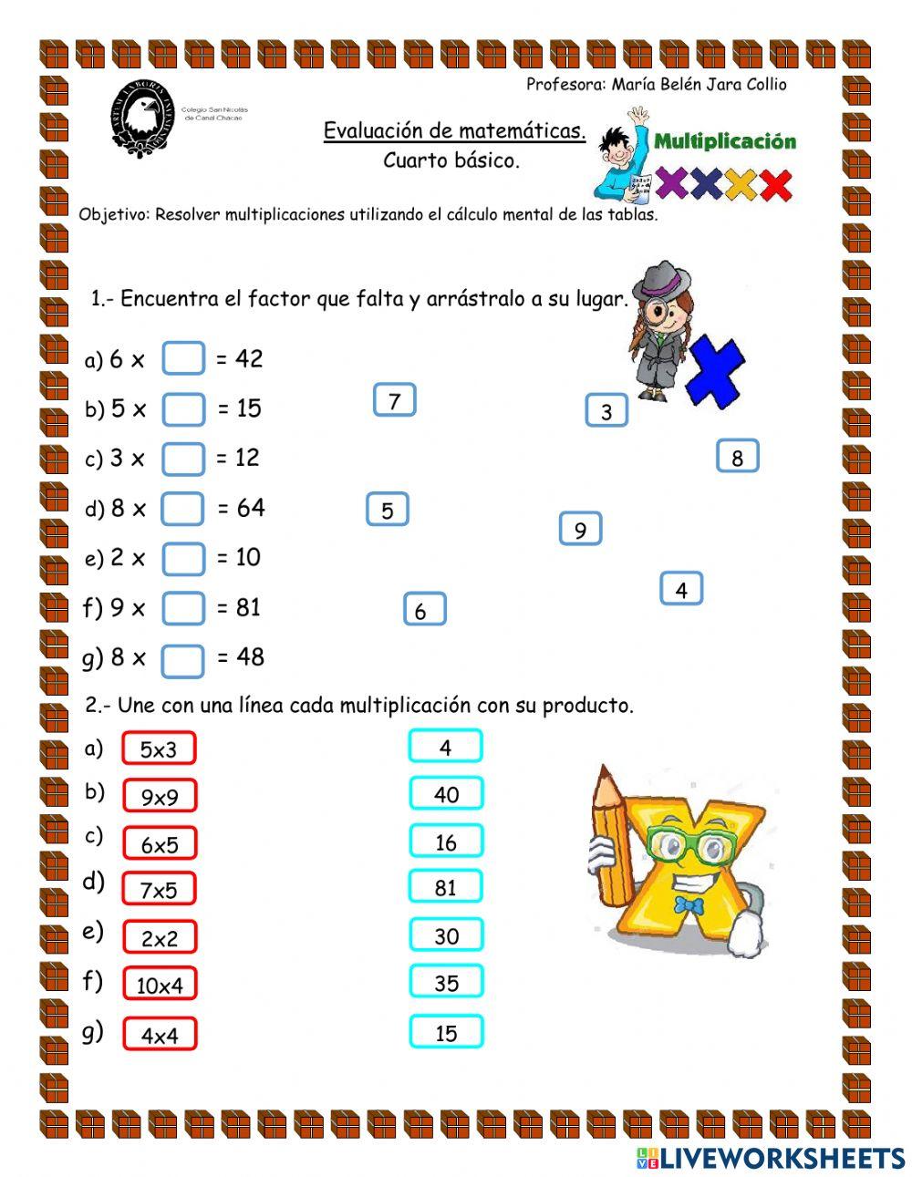 Multiplicaciones