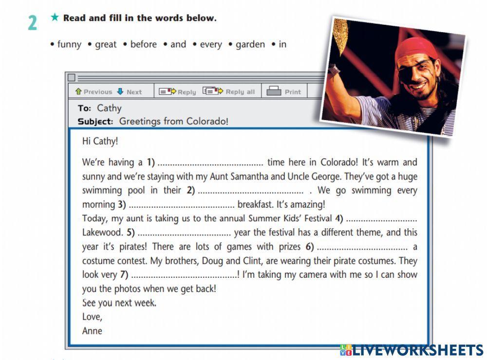 Lesson exercise for grade 5 | Live Worksheets