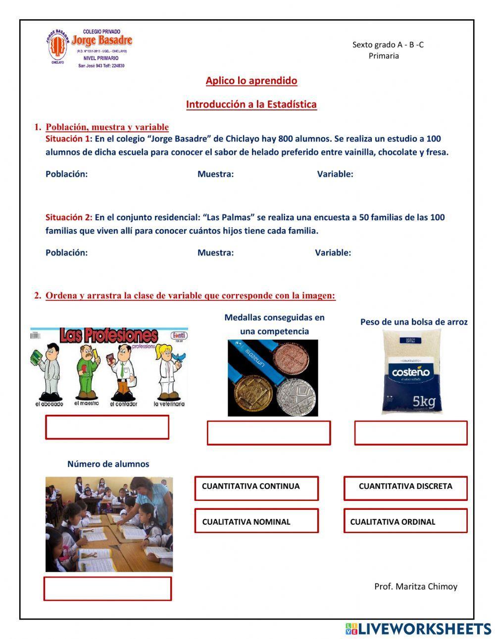 Introducción a la Estadística Introducción a la Estadística