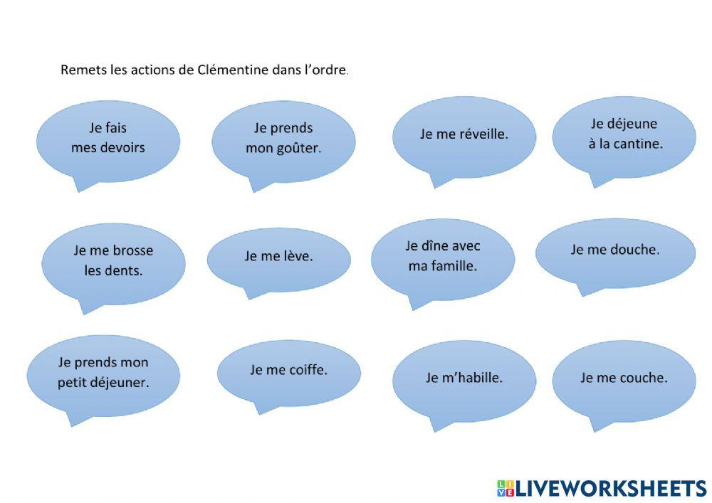 La journee de Clementine