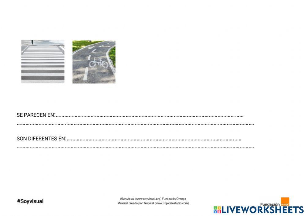 La calle y los medios de transporte