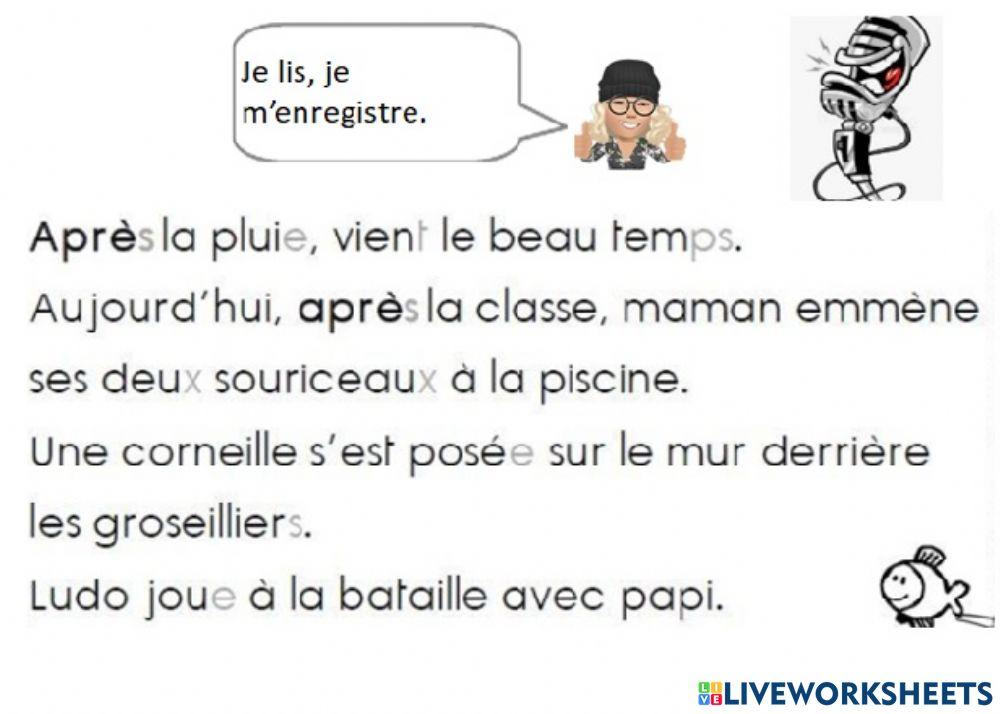 Lecture Teacher Géraldine