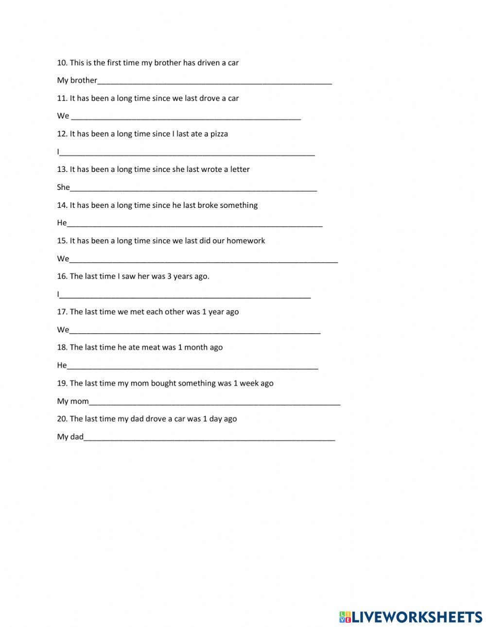 Present Perfect Vs Past simple