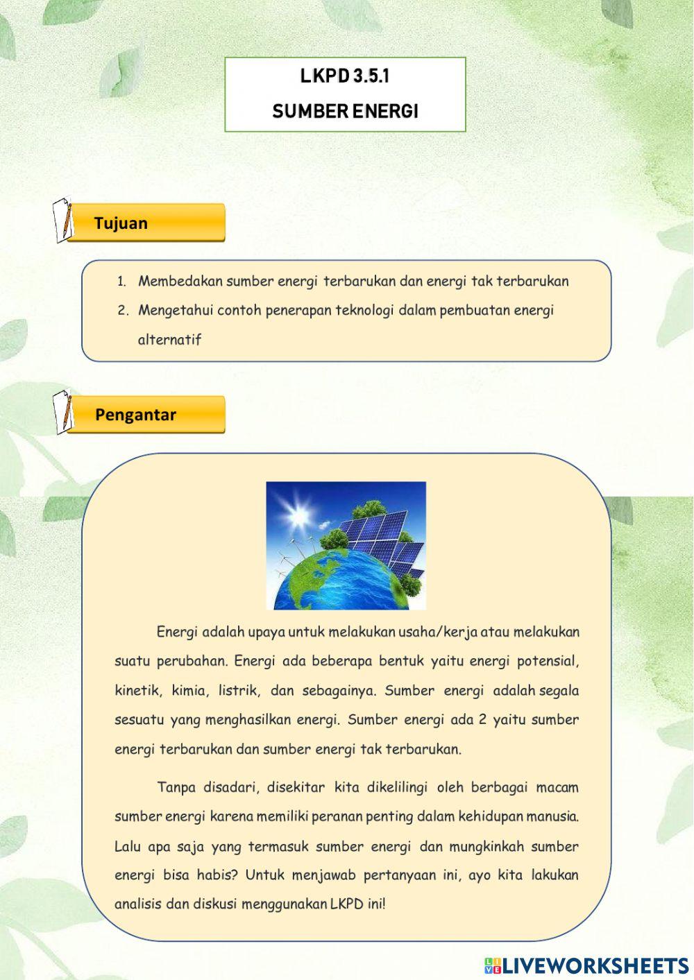 Lkpd sumber energi
