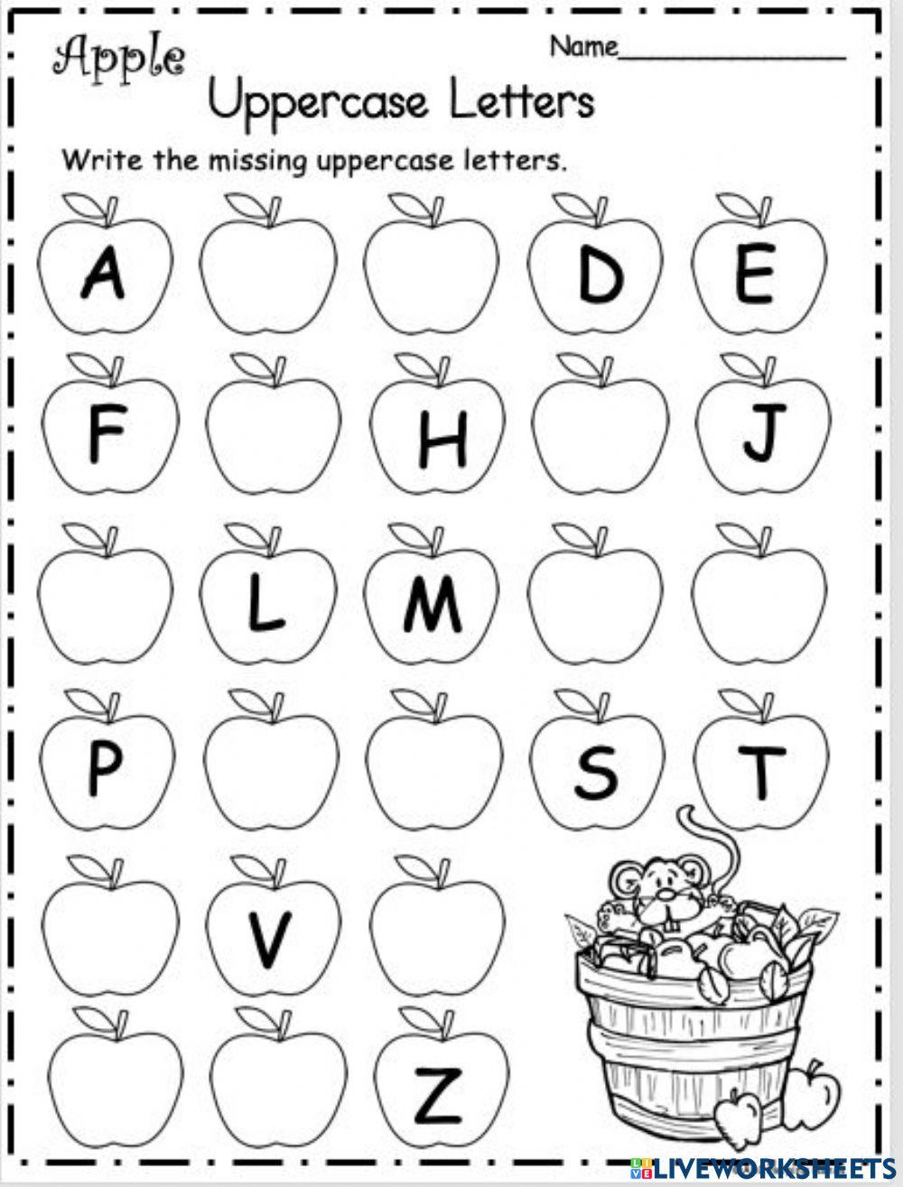 5066038 A Z Missing letter hanikalaiwala