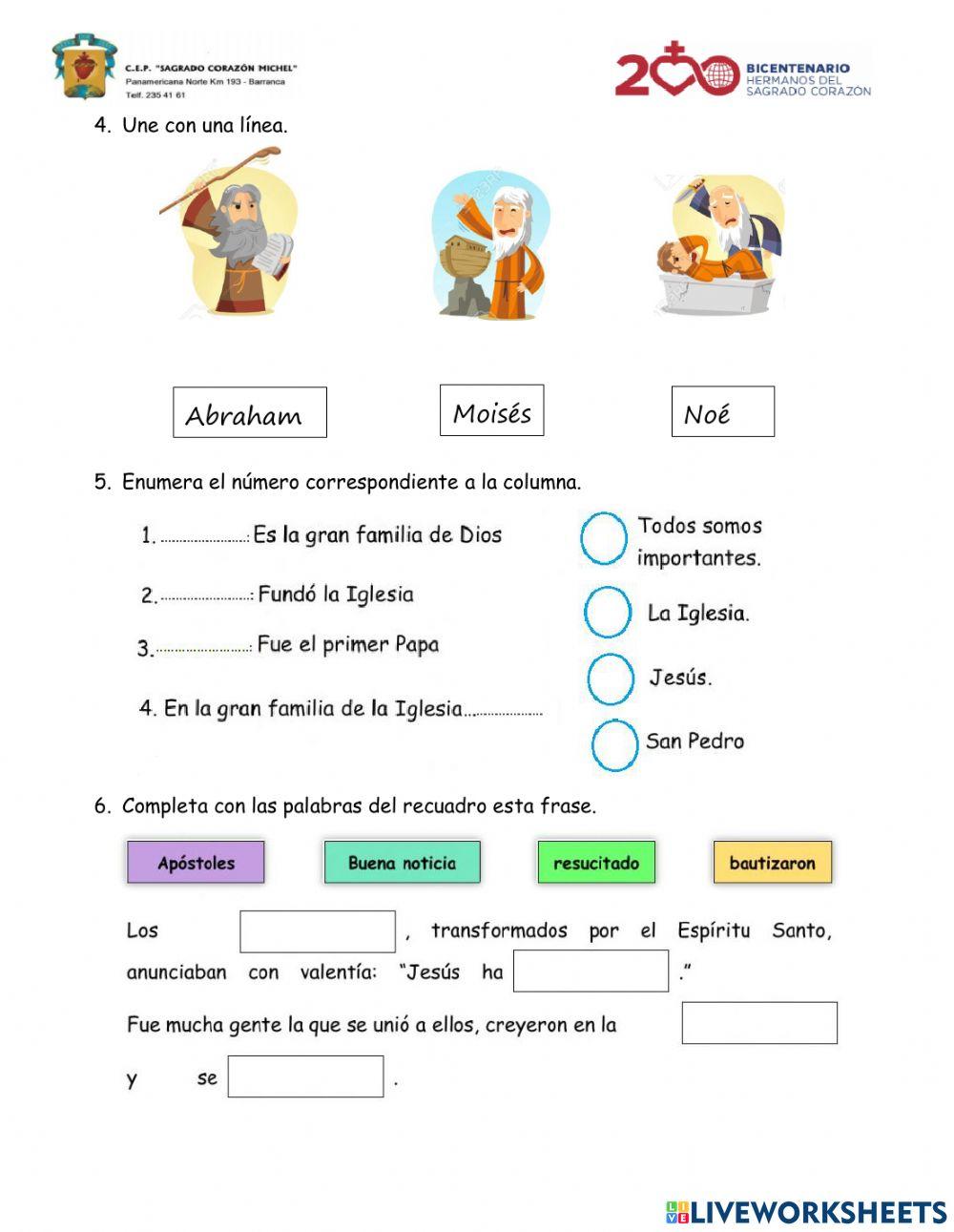 Examen de religión
