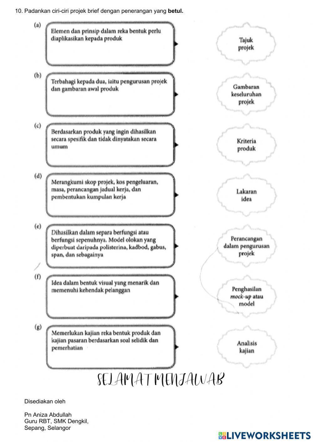RBT T1 3.1.1 Projek Brief