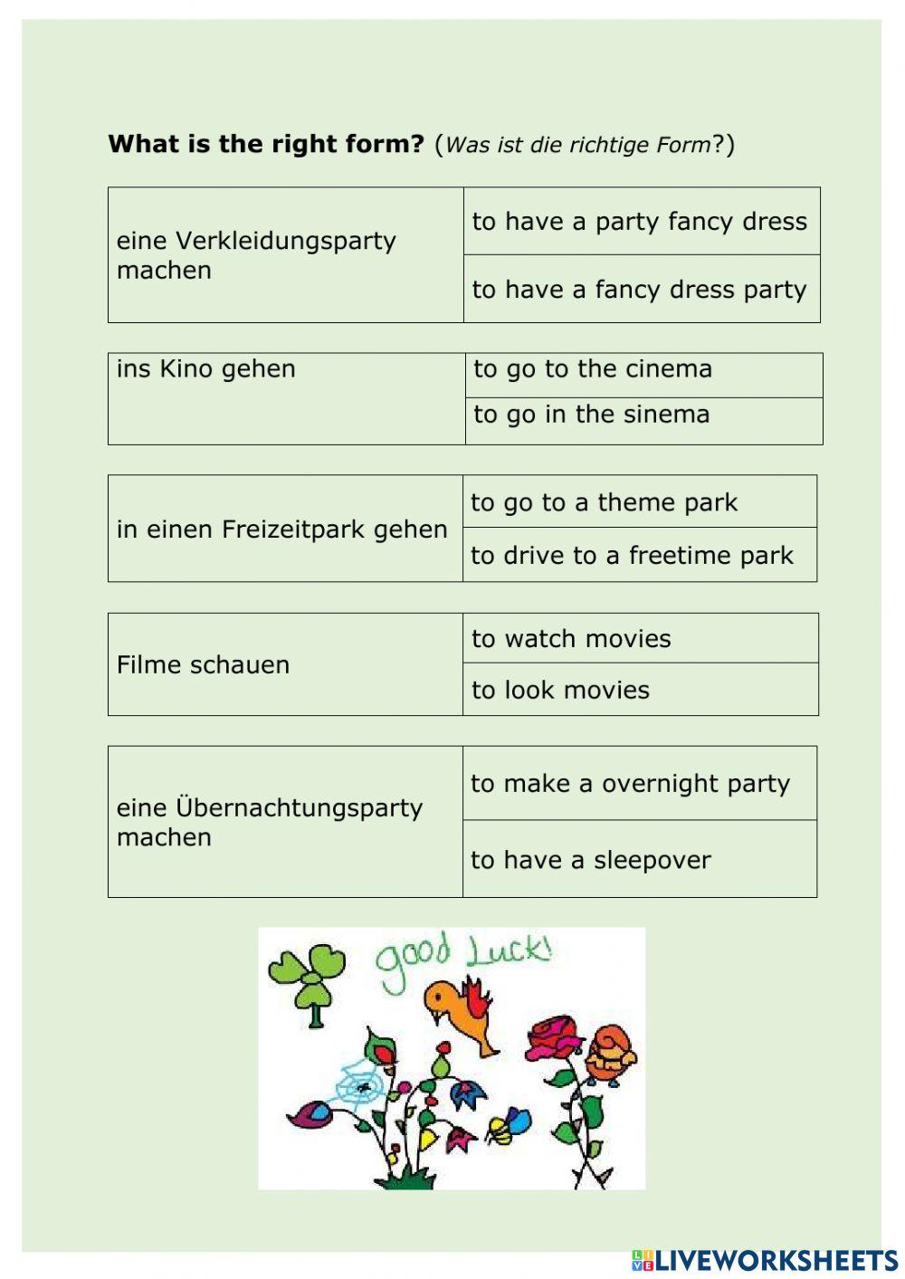 Vocabulary Unit 4 Station1